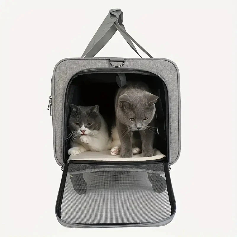 Extra Large Portable Pet Trolley Case, Detachable Dog Trolley Case, Large Foldable Pet Bag Cat Travel Carrier Bag