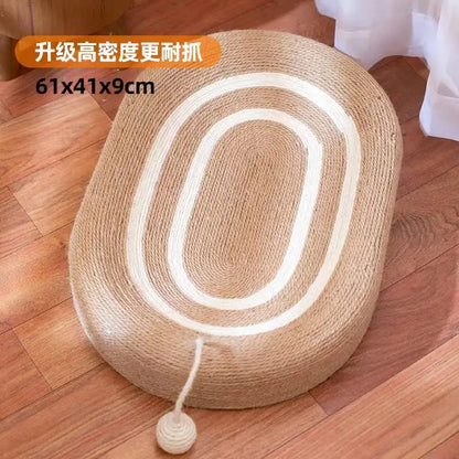 Wooden Cat Scratching Pads Large Household Pet Furniture Cat And Dog Sleeping Bed Wear Resistant Items Pet Toys Pet Supplies