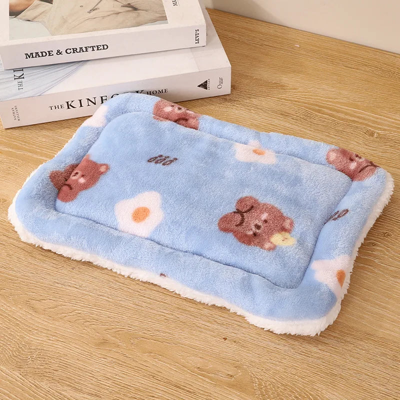 Rabbit Chinchilla Bed Mat House Nest Hamster Accessories Small Animal Guinea Pig Hamster Bed House Winter Warm Squirrel Hedgehog