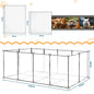 DIY Pet Playpen Dog Fences Animal Cat Crate Cave Sleeping Playing Puppy Kitten Space Kennel Rabbits Guinea Pig Cage Dog House