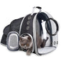 High Quality Travel Portable Transport Bag Space Capsule Transparent Bubble Expandable Pet Backpack Carrier For Cat Dog