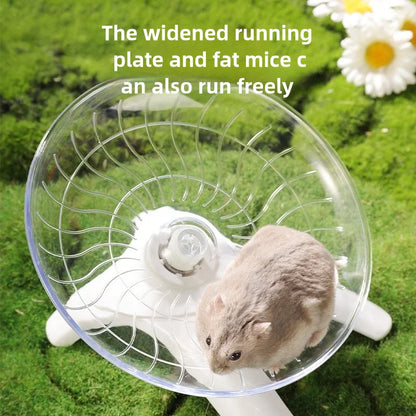 Hamster Running Wheel Silent Flying Disc Running Wheel Golden Bear Exercise Machine Guinea Pig Sports Wheel Pet Toy