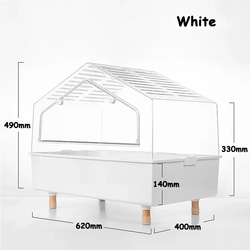 Large Guinea Pig Chinchilla Dwarf Hamster Habitats Fully Transparent Diy Small Animals Cages For Hamster's House Making